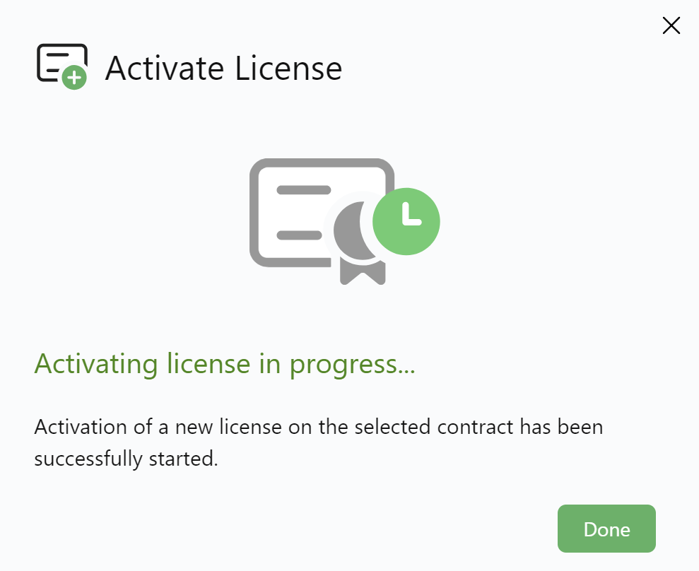Activating a license in Dax Optimizer