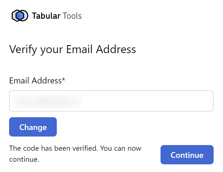 Complete email verification